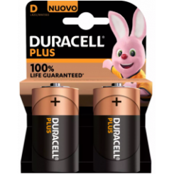 Батарея Duracell D2 Basic Alkaline, 2 шт.