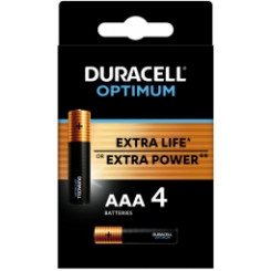 Батарейки Duracell Optimum AAA 4шт.