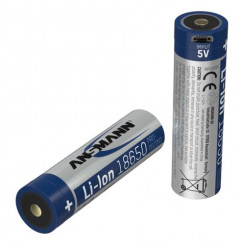 Бытовой аккумулятор Ansmann 1307-0003 Аккумуляторная батарея 18650 Литий-ионный (Li-Ion)