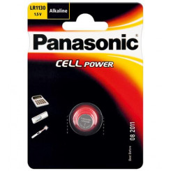 Panasonic LR54 / AG10 / LR1130 1-BL ühekordselt kasutatav leelispatarei