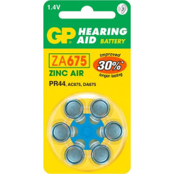 GP Batteries Hearing Aid ZA675 Single-use battery PR44 Zinc-Air