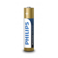 Philips Premium Alkaline LR03M4B / 10 majapidamisaku Ühekordne AAA aku