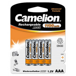Camelion AAA/HR03 1100 mAh Rechargeable Batteries Ni-MH 4 pc(s)