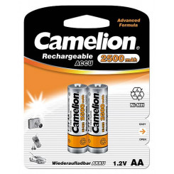 Camelion AA/HR6 2500 mAh Rechargeable Batteries Ni-MH 2 pc(s)