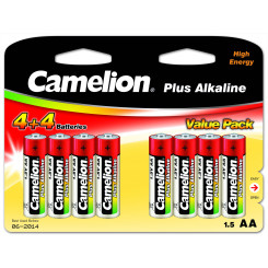 Camelion AA/LR6 Plus Alkaline 8 tk