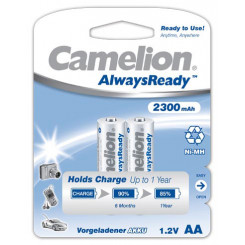 Camelion AA/HR6 2300 mAh AlwaysReady Rechargeable Batteries Ni-MH 2 pc(s)