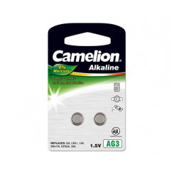 Camelion AG3/LR41/LR736/392 Alkaline Buttoncell 2 tk