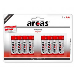 Arcas AA/LR6 Alkaline 8 tk