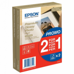 Epson Photo Paper 10 x 15 Premium Glossy 255g 2 x 40 Sheets