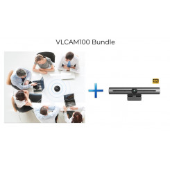Vivolink 4K Camera for video conferencing and collaboration. Including the Speakerphone VLSP20
