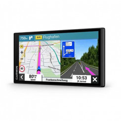Навигатор Garmin DriveSmart 66 EU MT-S с фиксированным сенсорным TFT-экраном диагональю 15,2 см (6), 175 г, черный