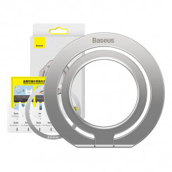 Baseus Halo ring holder for phone (silver)