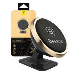Магнитный держатель для телефона Baseus (золотой)