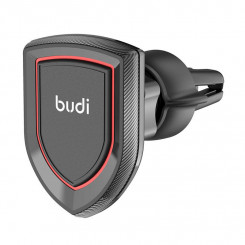 Magnetiline autohoidik Budi 521 õhuava jaoks, pööratav (must)