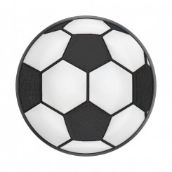 Пассивный держатель футбольного мяча PopSockets для мобильного телефона/смартфона Черный, Белый