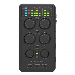IK Multimedia iRig Pro Quattro I / O - 4-input professional field recording interface and mixer