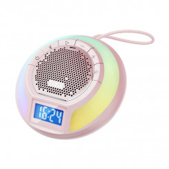 Tribit AquaEase BTS11 Bluetooth shower speaker (pink)