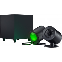 Razer Gaming Speakers with wired subwoofer  Nommo V2 - 2.1  Bluetooth Black