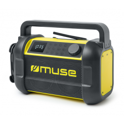 Muse M-928 BTY raadiokõlar Veekindel Bluetooth Juhtmeta ühendus Must/kollane