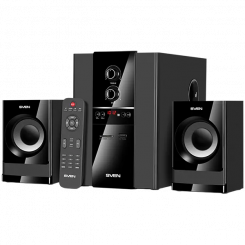 Speakers SVEN MS-1821, black (44W, Bluetooth, FM, USB / SD, Display, RC)