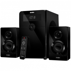 Колонки SVEN MS-2250, черные (80Вт, FM, USB/SD, Дисплей, ПДУ, Bluetooth)