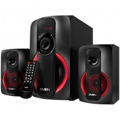 Speakers SVEN MS-304, black (40W, FM, USB / SD, Display, RC, Bluetooth)