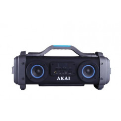 Портативная акустическая система Akai ABTS-SH01 / портативная акустическая система для вечеринок 2.1 Черный, Синий 51 Вт