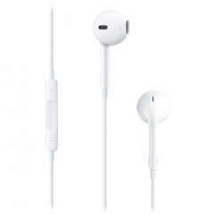 Аксессуары APPLE — наушники EarPods со штекером для наушников 3,5 мм, модель A1472