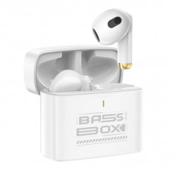 Foneng BL128 TWS juhtmevabad kõrvaklapid, Bluetooth 5.3 (valge)