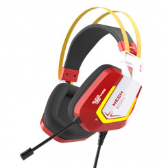 Dareu EH732 USB RGB gaming headphones (red)