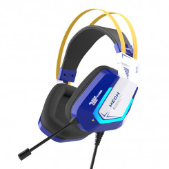 Dareu EH732 USB RGB gaming headphones (blue)