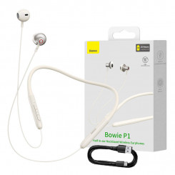 Baseus Bowie P1 wireless sports in-ear headphones (beige)