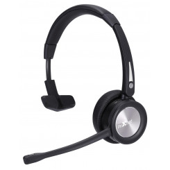 ProXtend Sonnet Wireless Bluetooth Headset - Black, with Charging Stand
