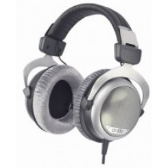 Beyerdynamic DT 880 poolavatud stereokõrvaklapid, juhtmega kõrvas, must, hõbedane