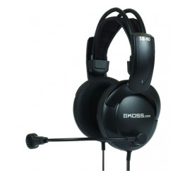 Koss Headphones SB40 Wired On-Ear Microphone Black