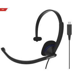 Koss Headphones CS195 USB Wired On-Ear Microphone Black