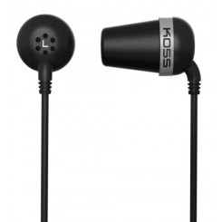 Koss Headphones THE PLUG CLASSIC Wired In-ear Noise canceling Black