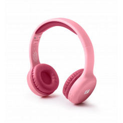 Muse Bluetooth Stereo Kids Headphones M-215BTP Wireless Over-Ear Wireless Bluetooth Pink