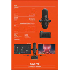 Игровой микрофон SteelSeries Alias Pro Black