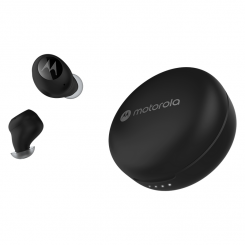 Motorola True juhtmevabad kõrvaklapid Moto Buds 250 Sisseehitatud mikrofon kõrvasisene juhtmevaba Bluetooth Bluetooth must