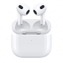 Apple AirPods (3. põlvkond) juhtmevabad kõrvasisesed juhtmevabad valged
