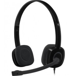 Logitech H151 Stereo Headset Wired Head-band Office / Call center Black