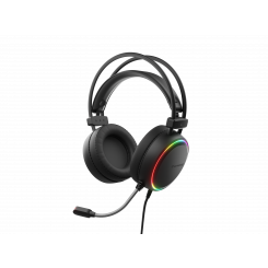 Genesis   On-Ear Gaming Headset   Neon 613   Built-in microphone   3.5 mm, USB Type-A   Black