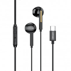 Vipfan M11 juhtmega kõrvasisesed kõrvaklapid, USB-C (must)