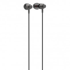 LDNIO HP05 wired in-ear headphones, 3.5mm jack (black)