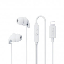 Remax RM-518i headphones, Lightning, 1.2m (white)