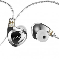 Juhtmega kõrvaklapid EarFun EH100 (hõbedane)