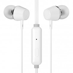 HP DHE-7000 wired headphones (white)