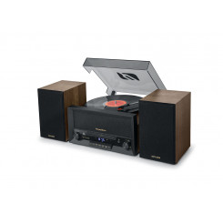 Muse Turntable Micro System MT-120MB Drawer-type CD door USB port AUX in