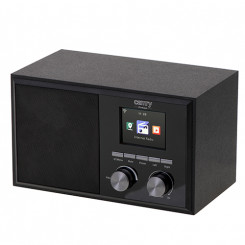 Camry Internet radio CR 1180 AUX in Black Alarm function